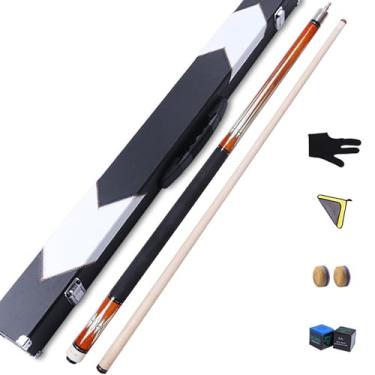 Imagem de Taco De Sinuca Profissional CQBXRD 1/2 Estrutura Madeira Bordo Canadense 147cm 58in Cabeça 12,5mm