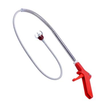 Imagem de IEUDNS Removedor de Entupimento de de Vaso Sanitário Trado de Vaso Sanitário Leve com Garra Trado de Vaso Sanitário Ferramenta Removedora de Entupiment,