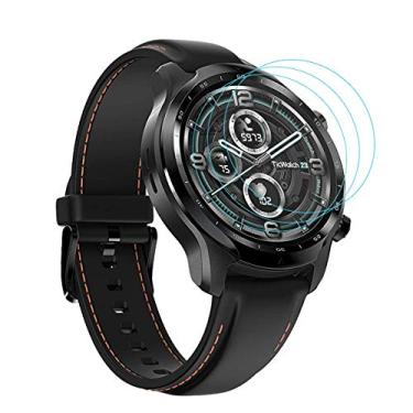 Imagem de Xinhewong 3-Pack for TicWatch Pro 3 GPS Smartwatch Screen Protector Tempered Glass for TicWatch Pro 3 GPS Smartwatch [2.5D 9H Hardness][Anti-Scratch]