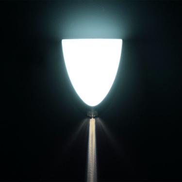 Imagem de Arandela De Led Taschibra Face Ip65 Facho 24w Preta Bivolt 6500k Luz Fria
