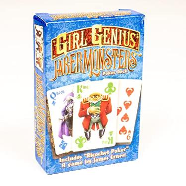 Imagem de Cheapass Games Girl Genius: Jagermonsters Poker Deck - Cheapass Games-Card Game, Includes Ricochet Poker, Ages 12+
