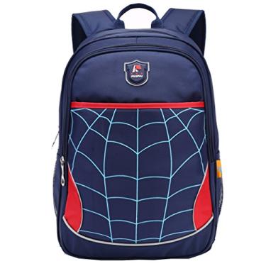 Imagem de Mochila infantil para meninos e meninas da escola primária, Royalblue With Reflector, Large