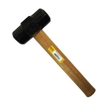 Imagem de Marreta 2kg Aço Nodular Com Cabo De Madeira - Dtools