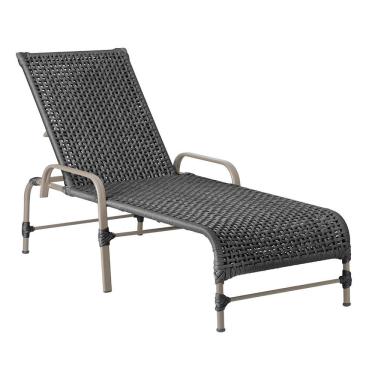 Imagem de Espreguiçadeira Catar Fendi E Corda Náutica Trama Original Preto