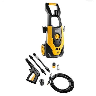 Imagem de Lavadora de Alta Pressão Residencial Tramontina 1900 Psi 1800W 360L-h Amarelo e Preto 110V