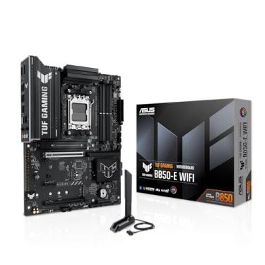 Imagem de ASUS Placa-mãe TUF GAMING B850-E WIFI AMD AM5 B850 ATX, DDR5, PCIe 5.0 Ready, M.2 slots x3, Wi-Fi 6E, 2.5Gb Ethernet, DisplayPort, HDMI, USB 20Gbps Tipo-C, USB 10Gbps Tipo-C, BIOS FlashBack, AuraSync