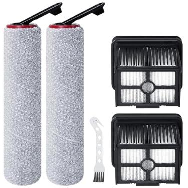Imagem de Peças de reposição para aspirador de pó DREAME H12 Pro FlexReach Wet Dry 2 escovas de rolo, 1 escova de limpeza, 2 filtros HEPA (pacote com 5)