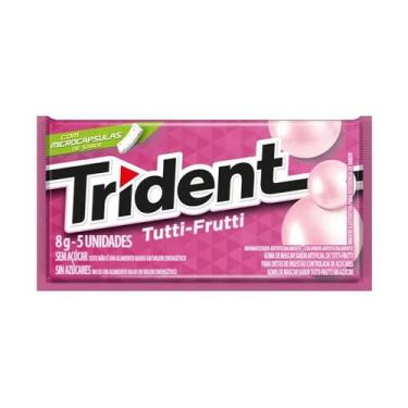 Imagem de Chiclete Trident 8g - MONDELEZ, TUTTI FRUTTI