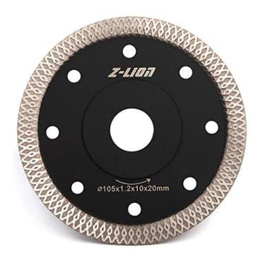 Imagem de Lâmina de serra diamante super fina, 10 cm, azulejos de porcelana, granito, mármore, cerâmica, diamante, disco de corte, ZL-Thinblades-4in, Preto, 4 inch