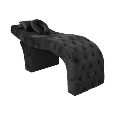 Imagem de Maca Lash Designer Cilios Luxo Estofada com Massagem Veludo - SOFA STO