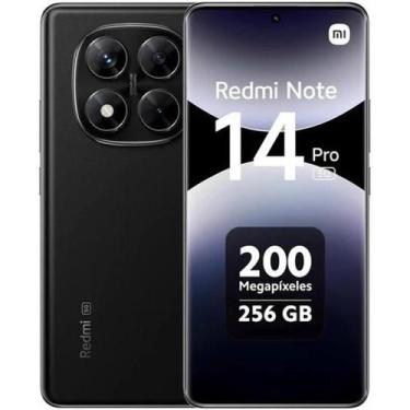 Imagem de Smartphone RedmNot 14 Pro 4G Dual SIM 256GB 8GB RAM Preto