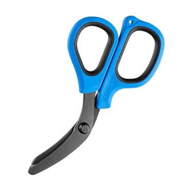 Imagem de Xshear Mini Tesoura De 6" Para Trauma E Enfermagem. Compacta Afiada, Perfeita Paramédicos, Médicos, Uti Curativos Tratamento Feridas (Azul)