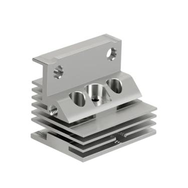 Imagem de Dissipador Hotend Radiador Dissipador De Liga De Alumínio Compatível com K1 K1 MAX Peças Impressora 3D Cooling Block Precision Casting One Piece Molding... (2)