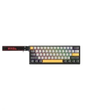 Imagem de Teclado Magnético Aula Win60he - 8000hz Black/yellow