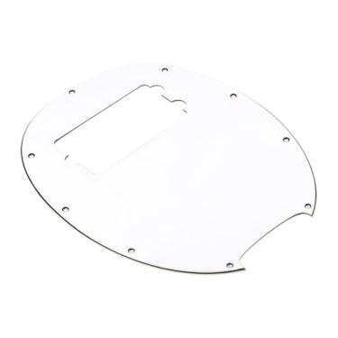 Imagem de Luwecf Bass Pickguard Scratch Plate 9 Furos Acessório para Instrumento Musical Jazz E Baixo Pickguard