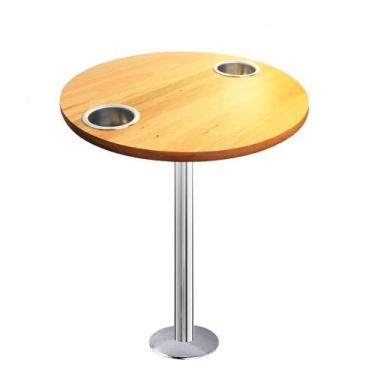 Imagem de Mesa Náutica Lancha Barco 2 Porta Copos - Saro