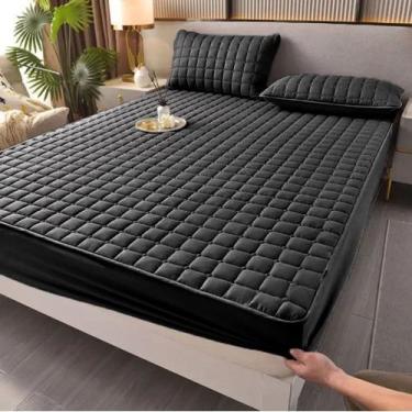 Imagem de Protetor Para Colchão Casal Capa Impermeável com Elástico Matelado - I