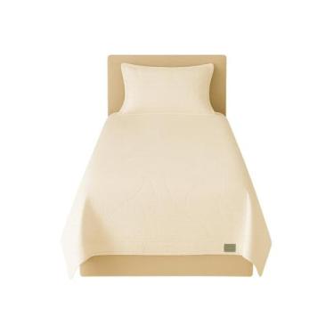 Imagem de Cobre Leito Percal 400 Fios Matelado Solteiro Avulso - Callandra, Bran