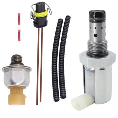 Imagem de Válvula IPR 6.0 Powerstroke Injetor Regulador de Pressão com Sensor de Controle ICP Compatível com Ford Excursion Super Duty F250 F350 F450 F450 F550 E350 F450 F550 E350 F550 E350 E450 CM5126