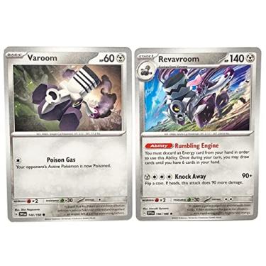 Imagem de Non Holo Rare - Revavroom 142/198 - Scarlet & Violet - Pokemon 2 Card Lot - Build & Battle