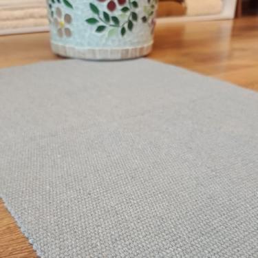 Imagem de Casa Coeva - Tapete Passadeira Algodão Cru Slim Cinza Quarto 50x150