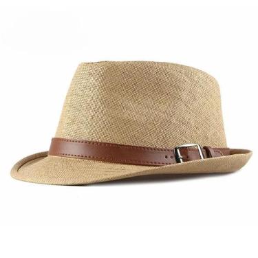 Imagem de Chapéu De Palha Unissex De Verão, Moda Coreana, Retrô Britânico, Visei