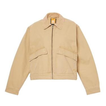 Imagem de Timberland Jaqueta feminina Strafford de lona lavada, Bota de trigo leve, M