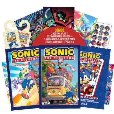 Imagem de Combo Sonic Volumes 11, 12 E Edição Especial 30 Anos