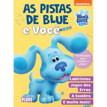 Imagem de As Pistas de Blue e Você: Passatempos para resolver e colorir!