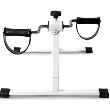 Imagem de Mini Bicicleta Ciclo Ergômetro Portátil | Exercícios para Braços e Pernas | Fisioterapia, Mobilidade e Saúde em Casa, Trabalho ou Viagens | Pedais Antiderrapantes