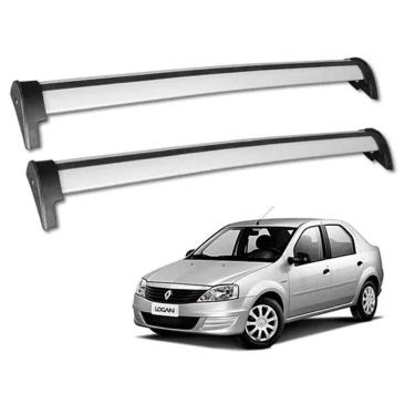 Imagem de Rack Teto Renault Logan 2007 Á 2012 Cor Prata Prata