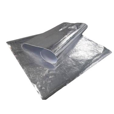 Imagem de Papel Aluminio Laminado Impermeavel Lanche Hamburguer 38X40