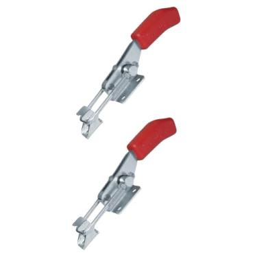 Imagem de Kit 2 Grampos Tensor de Aperto Rápido Dobrado Zincado GA200D E110 – Resistentes e Práticos