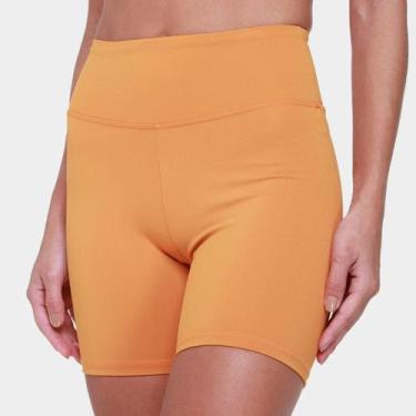 Imagem de Bermuda Hering Ciclista Feminina, Laranja, M