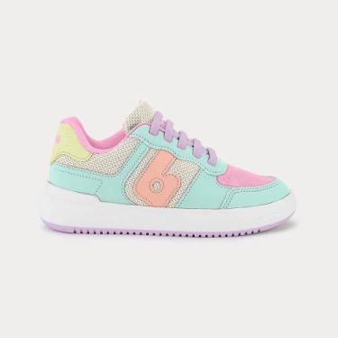 Imagem de Tênis Infantil Bibi B College Rosa com Verde, 33