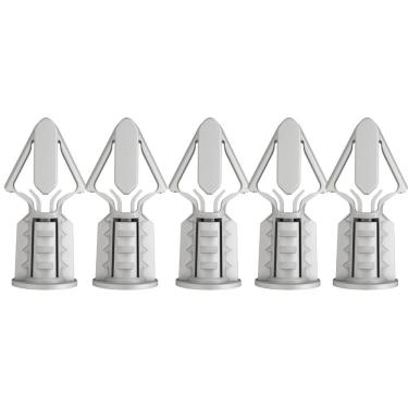 Imagem de Bucha para Fixação de Placas HDF com Parafuso 5 Unidades - 601578 - FISCHER