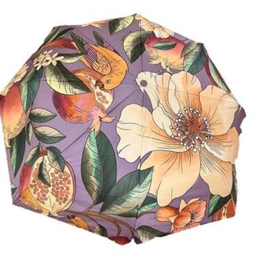 Imagem de Sombrinha farm chua romance em flor 78323560 - FARM..RIO, Roxo, Amarel