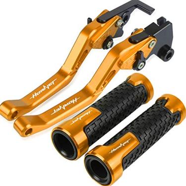 Imagem de WEJUSA Para Honda Hornet250 Hornet 250 2001 com logotipo, acessórios de motocicleta, alavancas de embreagem de freio CNC, puxadores de guidão, manoplas de mão, alavanca de embreagem de freio de