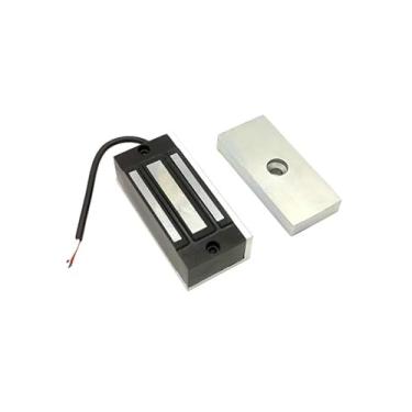 Imagem de Fechadura magnética de porta única com força de retenção de 60 kg, 54 kg, menor armário de exibição, fechadura eletromagnética, trava de armário de arquivo DWBPGVUN