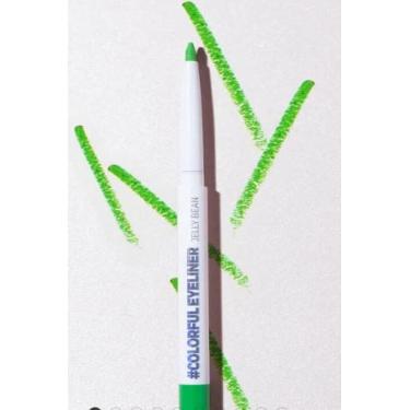 Imagem de Sombra Bastão Larissa Manoela Verde- Océane Lápis Delineador Verde Larissa Manoela By Océane - Colorful Eyeliner Jelly Bean 1,2g