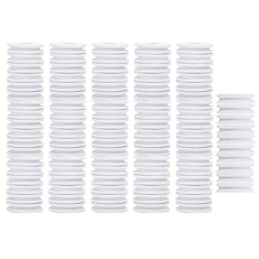 Imagem de Carretéis de corda de pesca de espuma flutuante de alta densidade, 100 peças, bobinas de linha de pesca, placas de enrolamento circulares para organizar linhas de ganchos e kit de ferramentas para