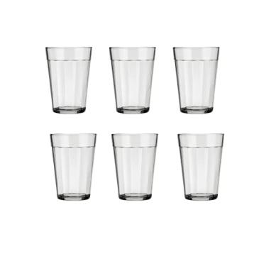Imagem de Conjunto 6 Copos Americano de Vidro 190 ml – Clássico, Resistente e Versátil