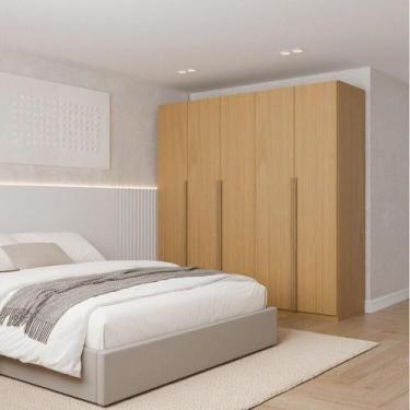 Imagem de Guarda-Roupa Modulado 3 Peças 5 Portas Jade CabeCasa MadeiraMadeira Av