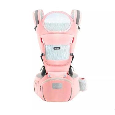 Imagem de Canguru Para Bebe Confort Seguro C/ Apoio E Bolsa Ergonômico - Mek, Ro