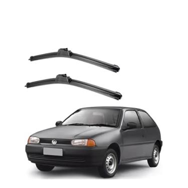 Imagem de Par Palheta Limpador Chuva Parabrisa Gol GII Bola 1995 1996 1997 1998 1999
