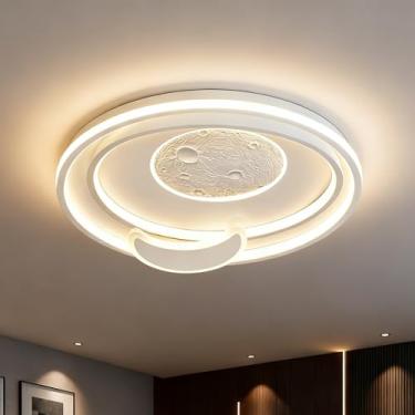 Imagem de Luminária de Teto LED 90W Super Brilhante, 3 Cores Ajustáveis (3000K/4000K/6000K), Espectro Completo como Luz Natural,Sem Cintilação,Bivolt, Ideal para Sala, Quarto e Plafon