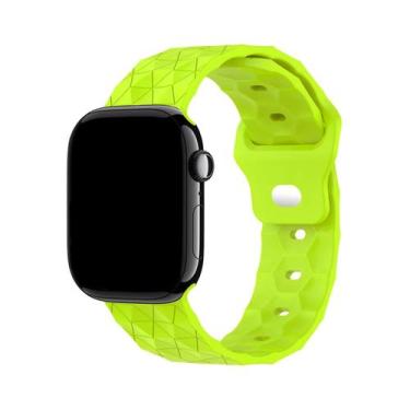 Imagem de Pulseira Silicone Esportiva Crom Compatível com Apple Watch - Baú do V