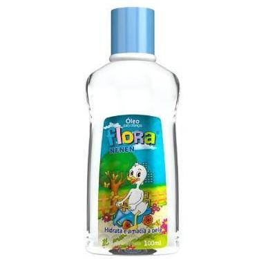 Imagem de Óleo p/ criança ou bebê flora nenen 100ml - Suíssa