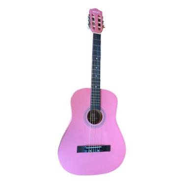 Imagem de Violão Nylon Acustico Mxt 38C Ntp Rosa
