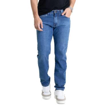 Imagem de Calça Jeans Sawary Slim - 280788 - Azul médio 48-Masculino